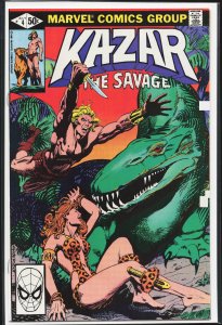 Ka-Zar the Savage #4 Direct Edition (1981) Ka-Zar