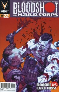Bloodshot and H.A.R.D. Corps #22 Cover A Comic Book 2014 - Valiant hard