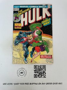 Incredible Hulk # 174 VG Marvel Comic Book Iron Man X-Men Avengers 2 J225