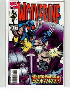 Wolverine #72 Direct Edition (1993) Wolverine