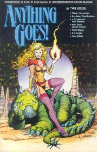 Anything Goes! #4 FN; Comics Journal | save on shipping - details inside