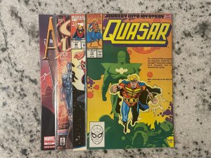 4 Marvel Comic Books Quasar 15 48 + Order # 1 + Ares # 3 Avengers Hulk 49 J813