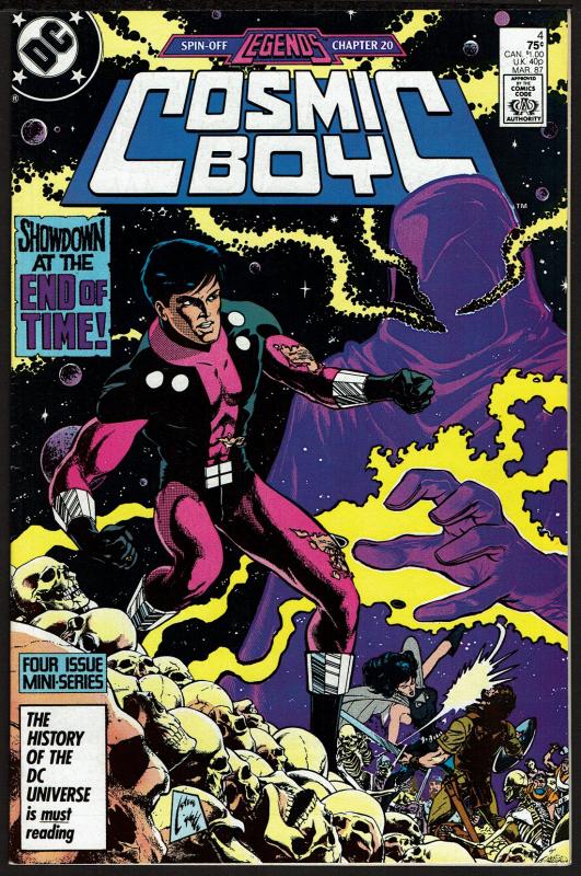 Cosmic Boy #4 (Mar 1987, DC) 7.5 VF-