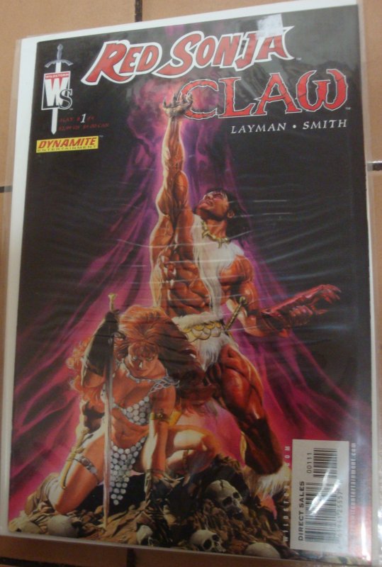 Red Sonja / Claw: The Devil's Hands #1 Alex Ross Cover Andy Smith Art