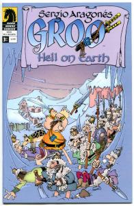 Sergio Aragones GROO HELL on EARTH #1 2 3 4, NM, Signed, 2007,more in store, 1-4
