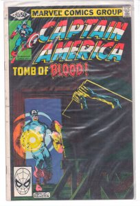 Captain America #253 (1981) Captain America [Key Issue]