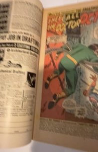 The Amazing Spider-Man #113 (1972) doc ick is back foxxing/staing back cover
