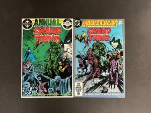 Swamp Thing (1972) Annual #2 (9.2) + #50 (8.5) JL Dark
