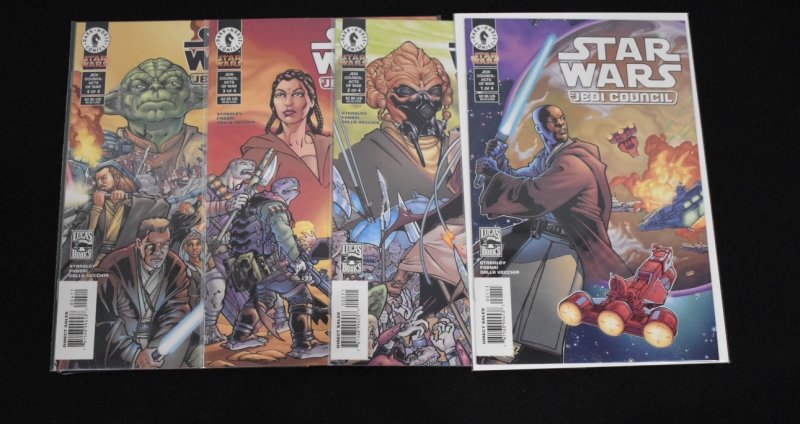 Star Wars: Jedi Council - Acts of War 1-4 (Dark Horse, 2000)