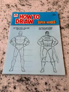 How To Draw Super-Heroes Golden Book 1983 1 J391