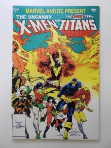 Marvel and DC Present W/ The Uncanny X-Men and The New Teen Titans (1982) VF-!