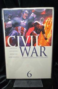 Civil War #6  (2006) Captain America 