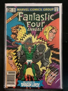 Fantastic Four Annual #16 Newsstand Edition (1981)