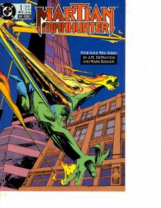 Lot Of 2 DC Comic Books Martian Manhunter #1 and Green Lantern #10 WT10