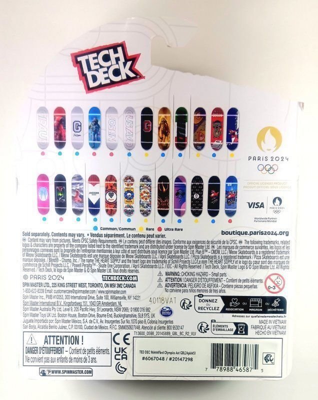 MARIAH DURAN | 2024 PARIS OLYMPIC GAMES | TECH DECK RARE CLASS #20147298 | NIB