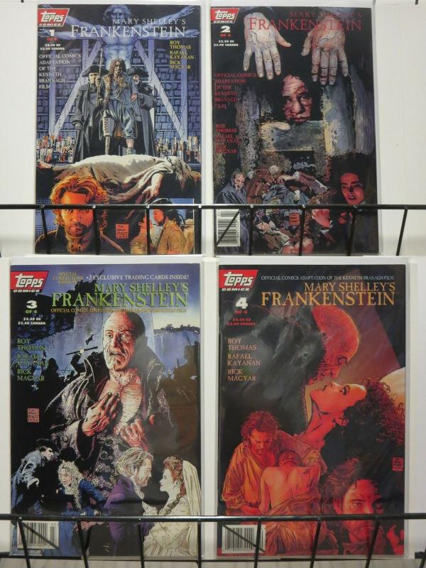 FRANKENSTEIN MARY SHELLEYS 1-4 complete set! W/CARDS