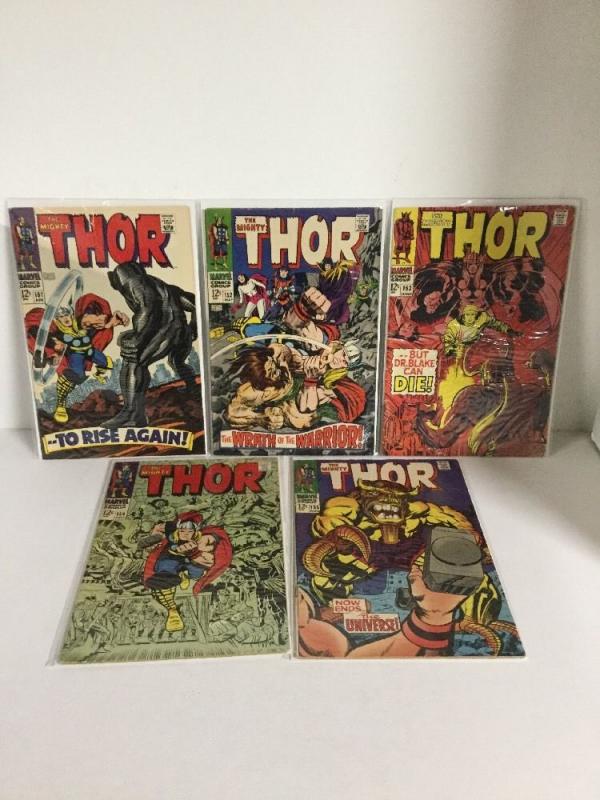 The Mighty Thor 151 152 153 514 155 156 157 158 159 160 Fn-Vf 6.0-8.0