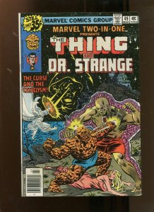 MARVEL TWO IN ONE #49 (9.2) CURSE AND THE CATACLYSM! 1979