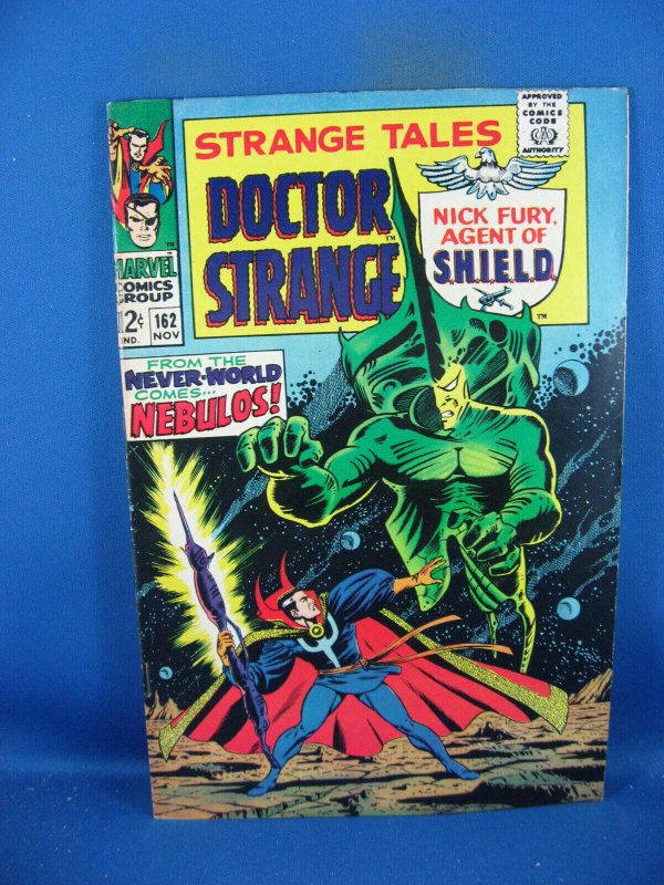 STRANGE TALES 162 VF NM  NICK FURY 1967 MARVEL  STERANKO