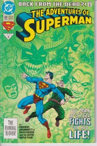 DC Comics! The Adventures of Superman! Issue 500!