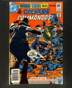 Weird War Tales #110 Newsstand Variant