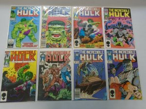 Incredible Hulk comic lot 28 different from #300-350 avg 8.0 VF (1984-88) 