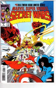 MSH SECRET WARS #9 FACSIMILE ED