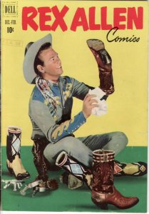 REX ALLEN #3 B-WESTERN FILM STAR DELL EGYPTIAN COLLECT VG