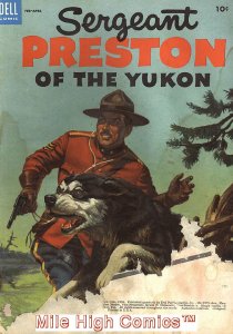 SERGEANT PRESTON OF THE YUKON (1951 Series) #10 Good Comics Book