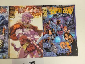 3 Image Comics #1 2 Warlands + #T-4 Weapon Zero 83 TJ9