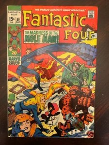 Fantastic Four #89 (1969) - VF - 1st Slave-Master