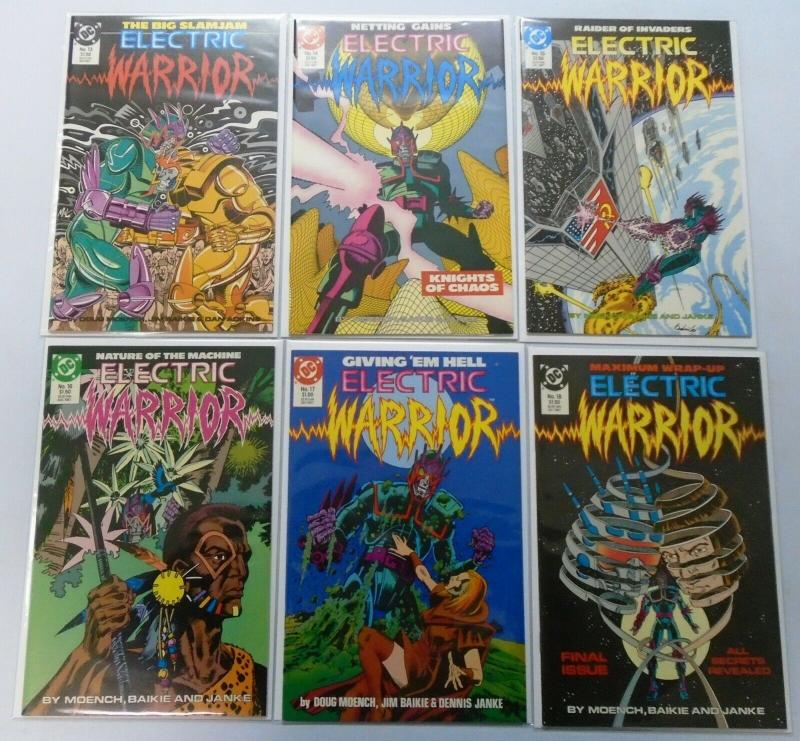 Electric Warrior, Set:#1-18, Average 8.5/VF+ (1986)