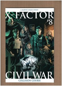 X-Factor #8 2nd Print Marvel Comics 2006 Civil War Quicksilver NM- 9.2