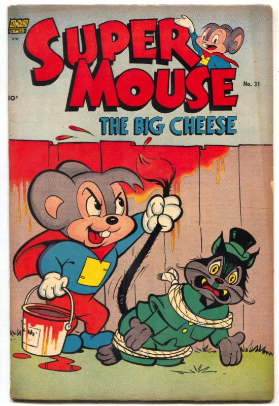 Supermouse #31 1954- Golden Age Funny Animal comic FN-