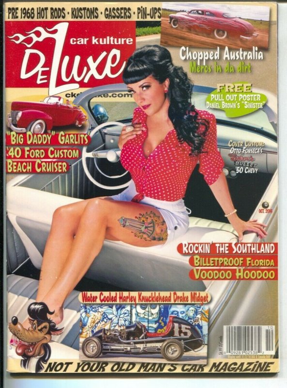 Car Kulture Deluxe 9/2014-Koolhouse-pre 1968 hot rods-spicy girls-custom cars...