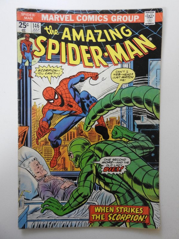 The Amazing Spider-Man #146 (1975) VG Condition! MVS intact!