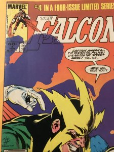 The Falcon #4 : Marvel 2/84 Fn+; Electro, mini series, 80’s costume