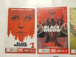 3 Black Widow Marvel Comic Books #1 2 3 22 RC41