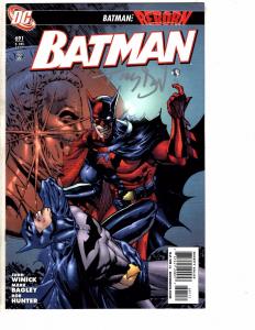 3 Batman DC Comics # 691 692 693 NM 1st Print ALL Signed By Tony Daniel J200