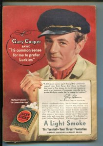 SKY FIGHTERS 9/1937-AIR WAR PULP-THRILLS-GEORGE BRUCE-GARY COOPER-BURKS-fn minus