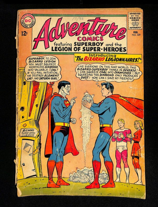 Adventure Comics #329 1st App Bizarro Legionnaires!