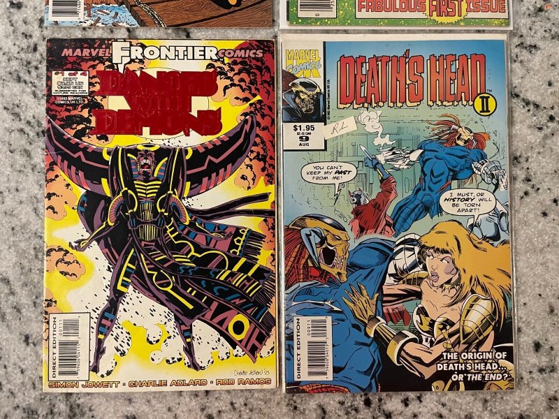 4 Marvel Comics Death's Head 2 9 Dances Demons 1 Dreadstar 1 Donald Duck 29 J970
