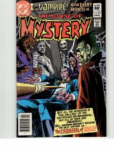 House of Mystery #303 Newsstand Edition (1982) I... Vampire!