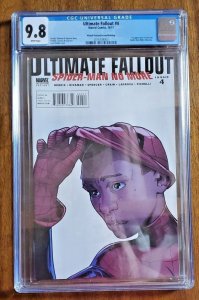 ULTIMATE FALLOUT #4 PICHELLI VARIANT 2nd PRINT 1st MILES MORALES CGC 9.8