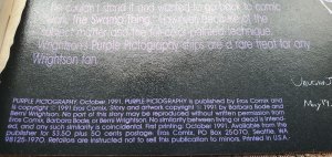 Purple Pictography (1991)