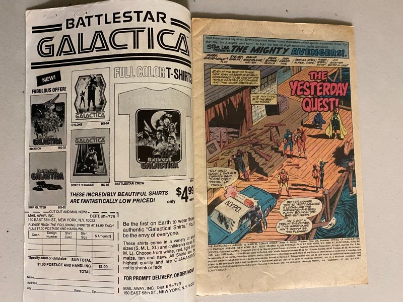 Avengers #185 newsstand 3.0 (1979)