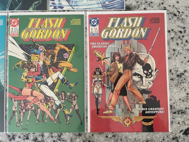 Flash Gordon Complete DC Comics LTD Mini Series # 1 2 3 4 5 6 7 8 9 NM 52 CH23