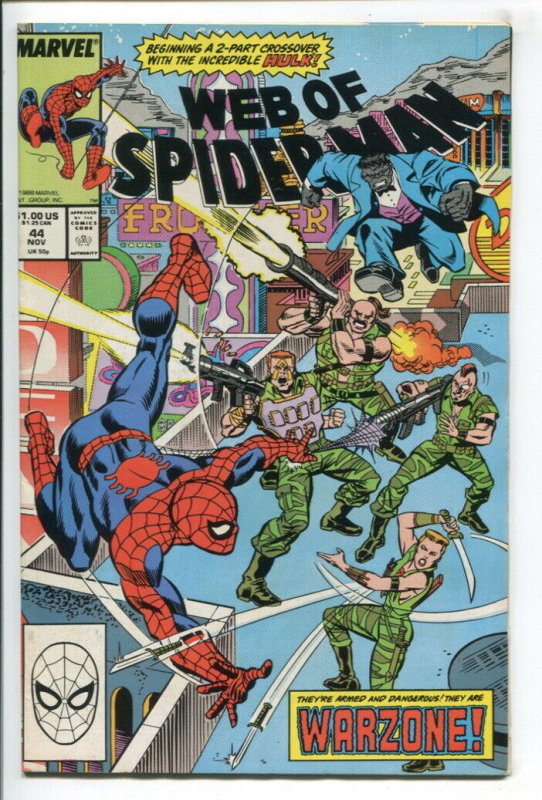 WEB OF SPIDER-MAN (1985 MARVEL) #44 FN/VF