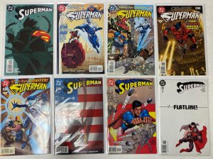 Superman lot #101-216 (2nd series) 33 diff 8.0 VF (1995-2005)