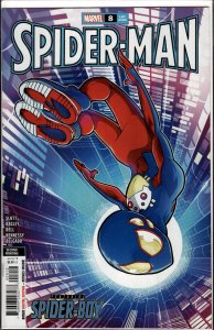 SPIDER-MAN #8 (2ND PRINT VECCHIO SPIDER-BOY VARIANT)